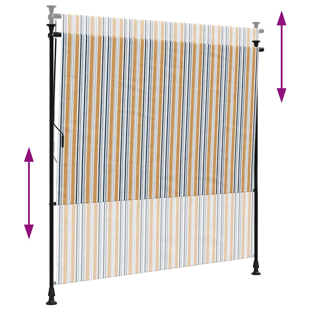 Außenrollo 100 x 270 cm Anthrazit
