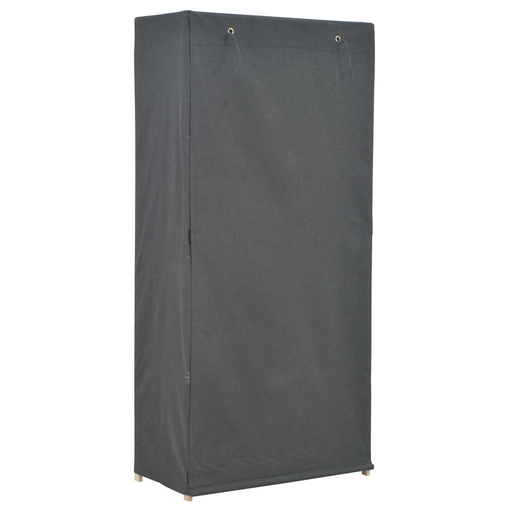 Kleiderschrank Weiß 79 x 40 x 170 cm Stoff