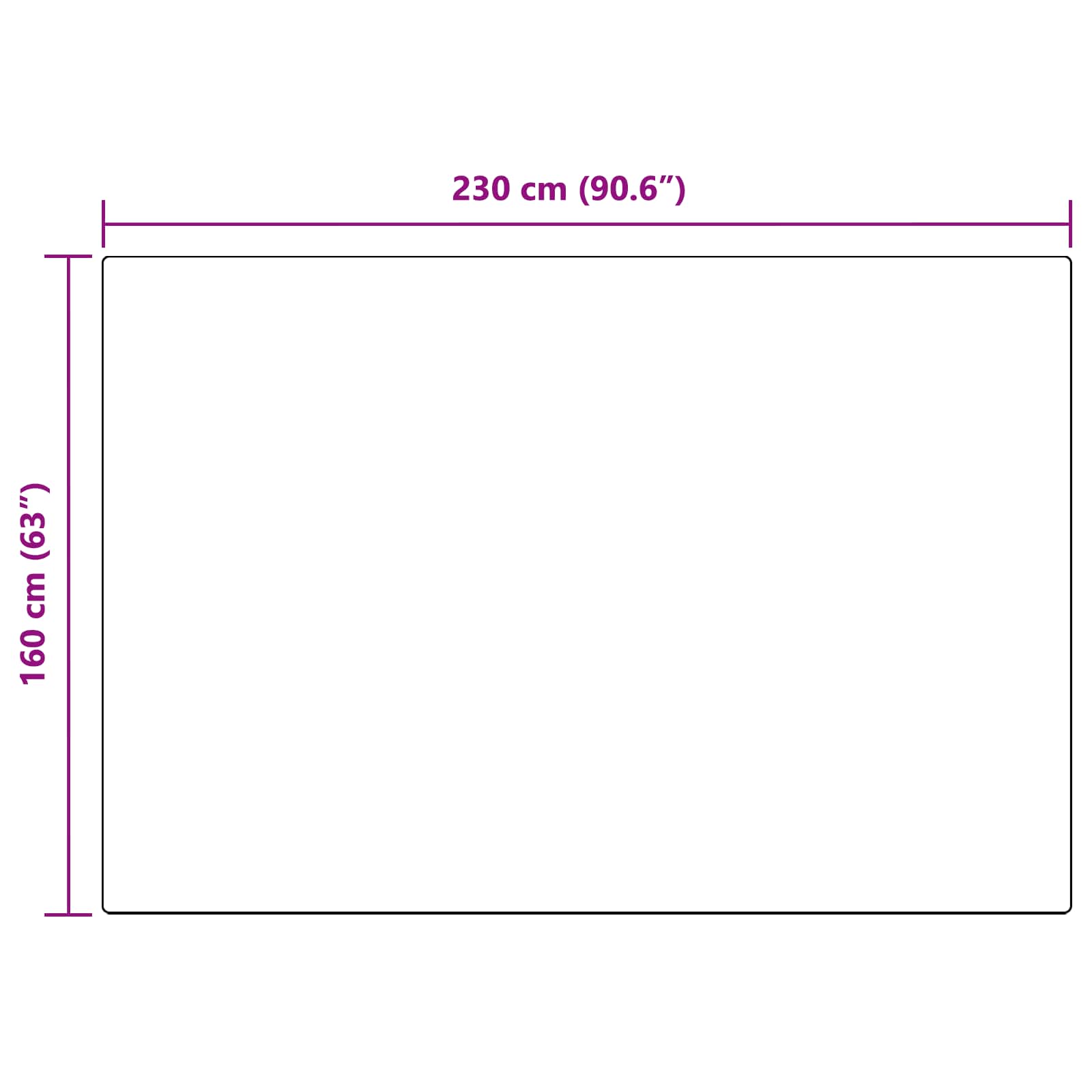 Teppich aus Kunstschaffell TAFALLA Weiß 60 x 110 cm Polyester