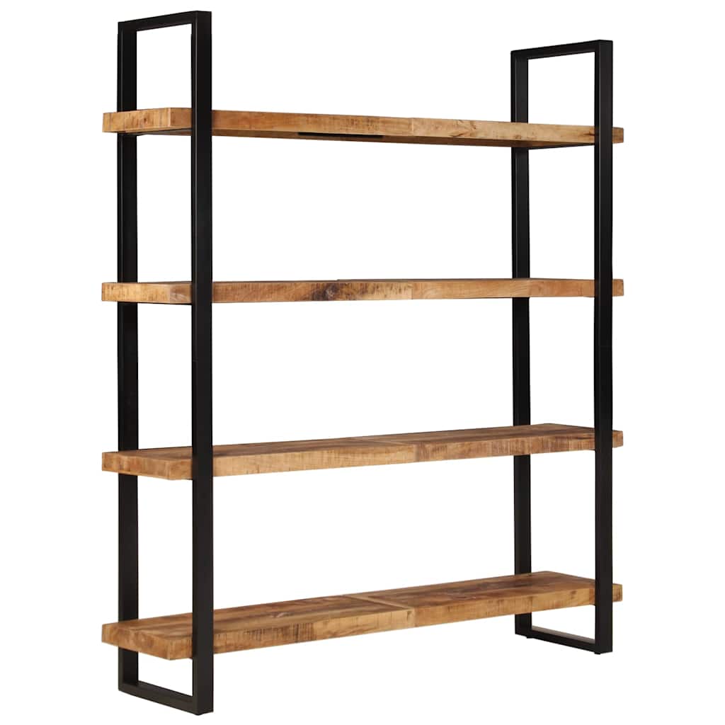 Bücherregal mit 4 Böden 80x40x180 cm Altholz Massiv