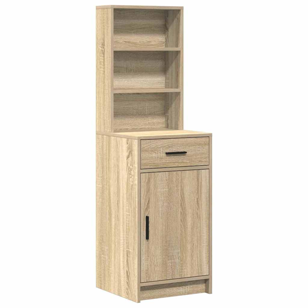 Schminktischset mit LED mit Schubladen 3 pcs Weiß Holzwerkstoff