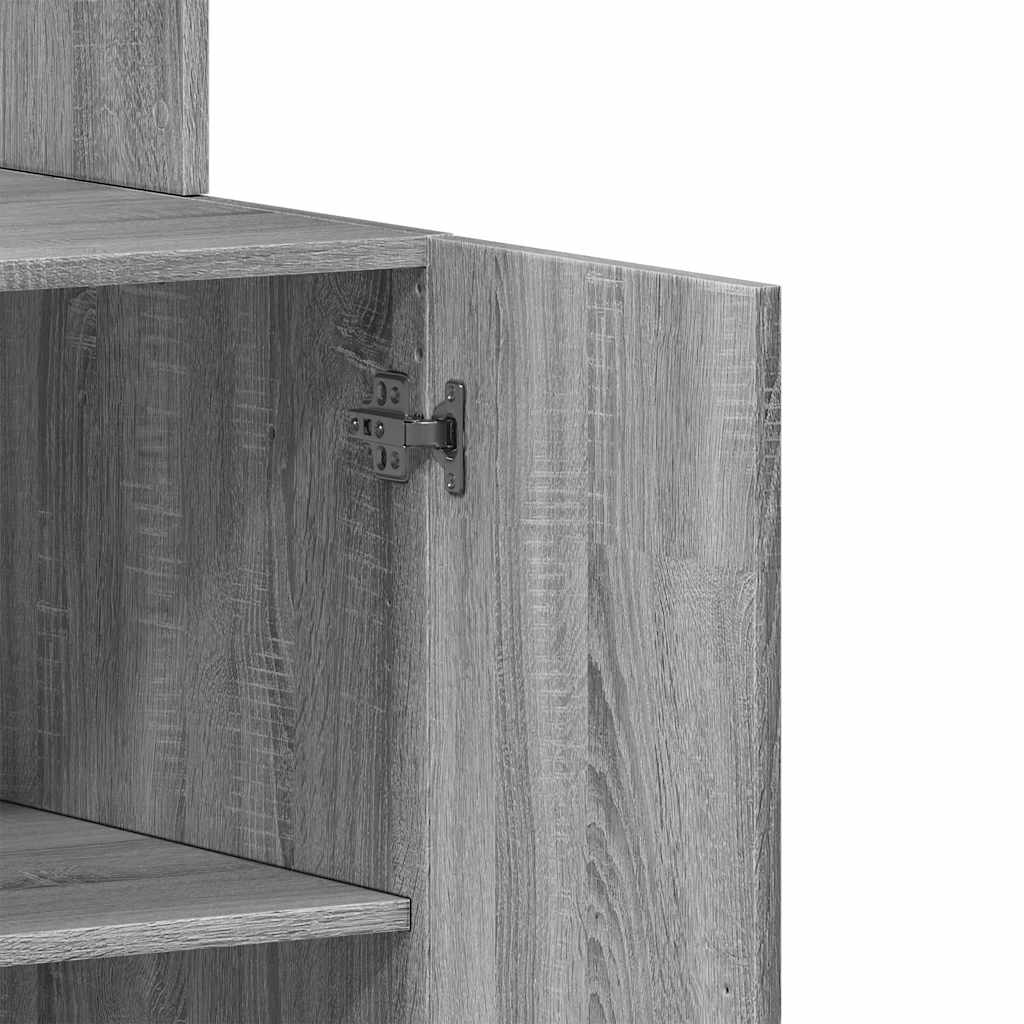 Küchenschrank Weiß 60x50x180 cm Holzwerkstoff