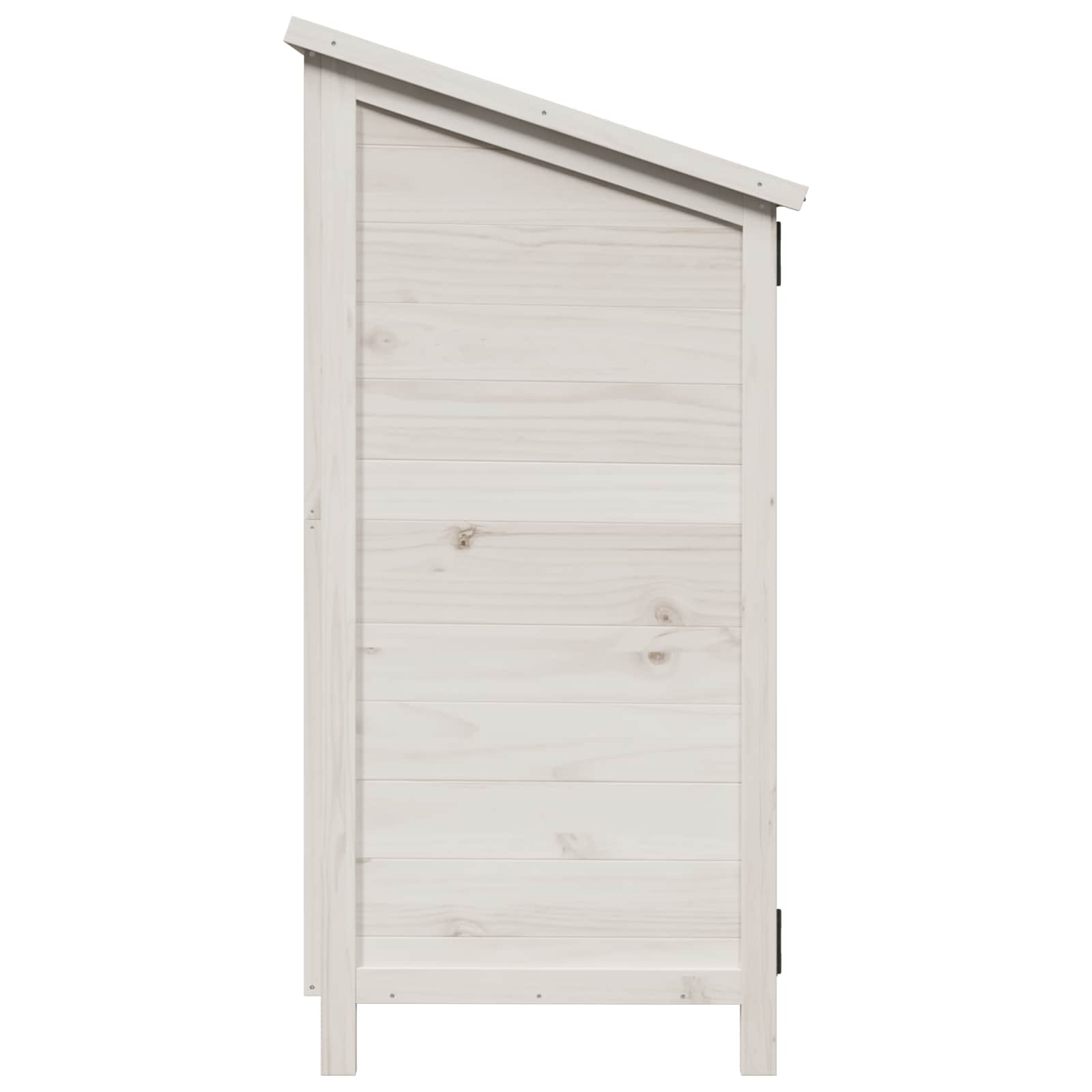 Gartenschuppen Natur 59,5 x 56 x 113,5 cm Massivholz aus Fichte