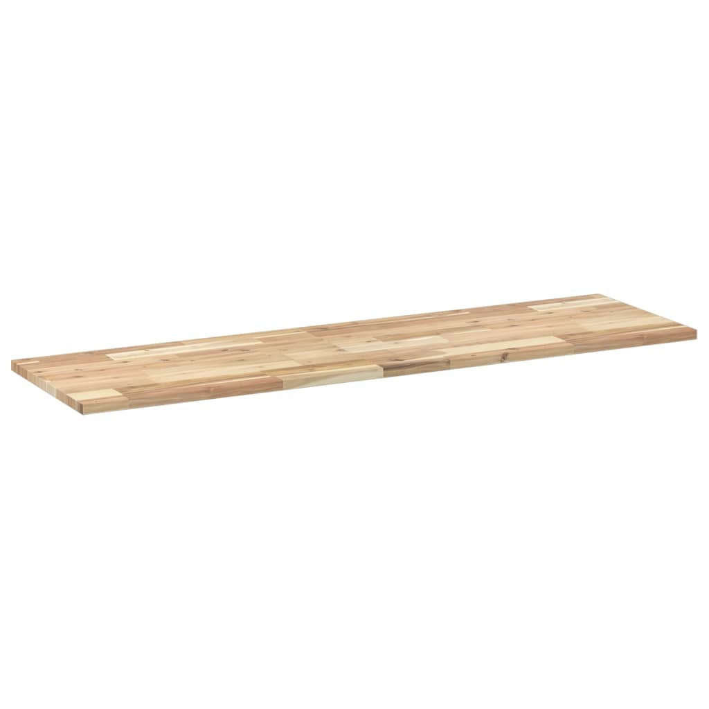 Tischplatte 40x20x2 cm Rechteckig Massivholz Akazie