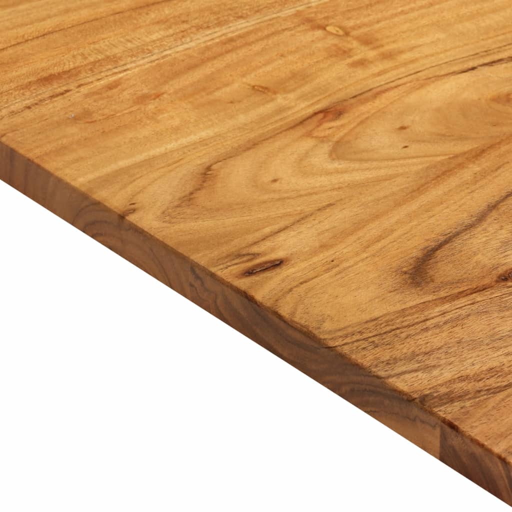 Badezimmer-Waschtischplatte Massivholz Akazie 100x52x2,5 cm