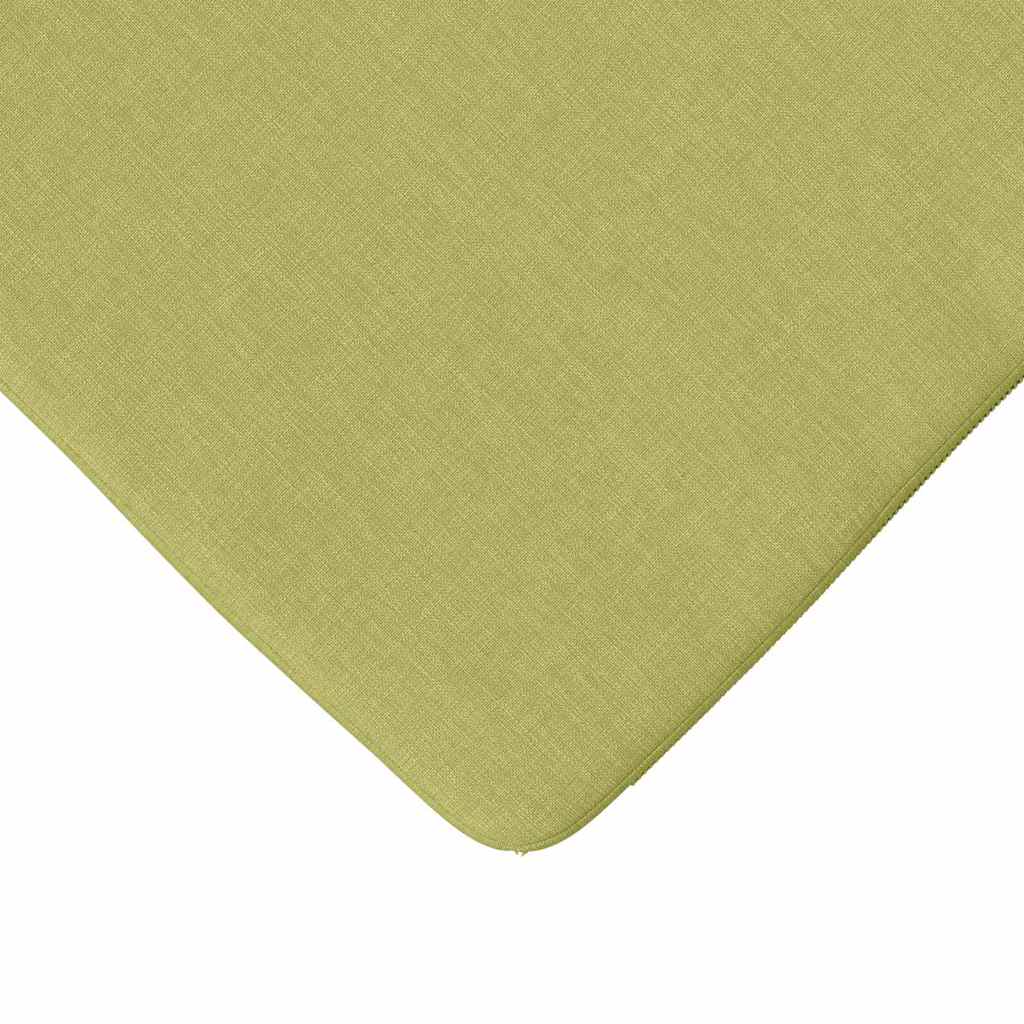 Sitzkissen 4 pcs Hellgrau 40 x 40 x 3 cm Stoff
