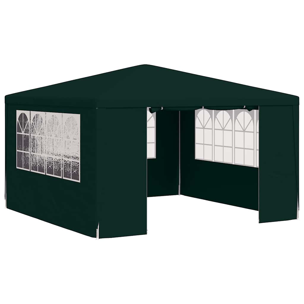 Party-Zelt Rot 200 x 200 x 240 cm PE und Stahl