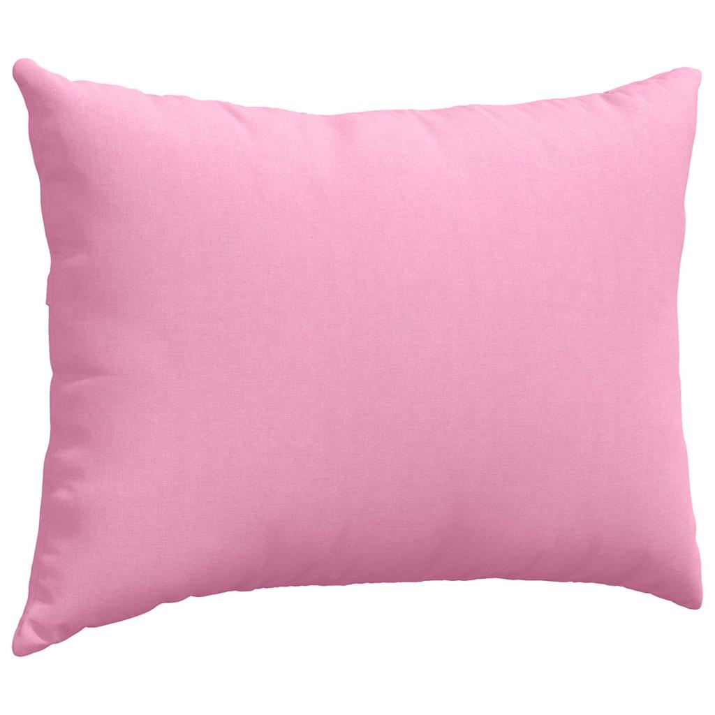 Sofakissen 2 pcs Hellgrau 50 x 30 cm Stoff
