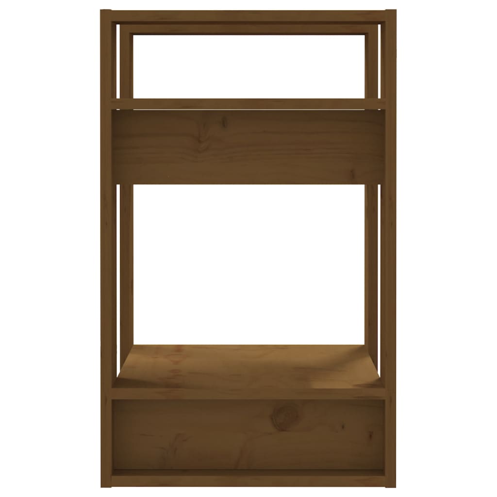 Bücherregal/Raumteiler 41x35x57 cm Massivholz Kiefer