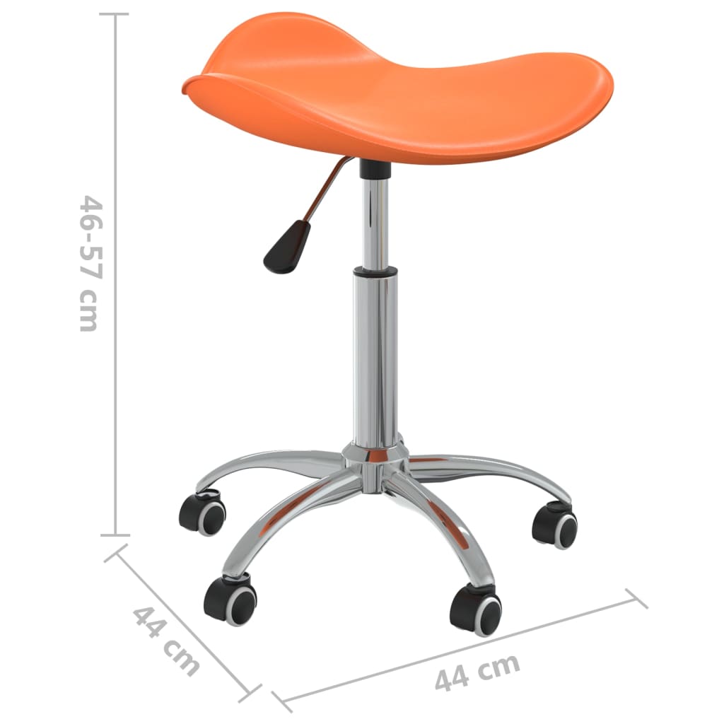 Esszimmerstuhl Drehbar Creme Kunstleder