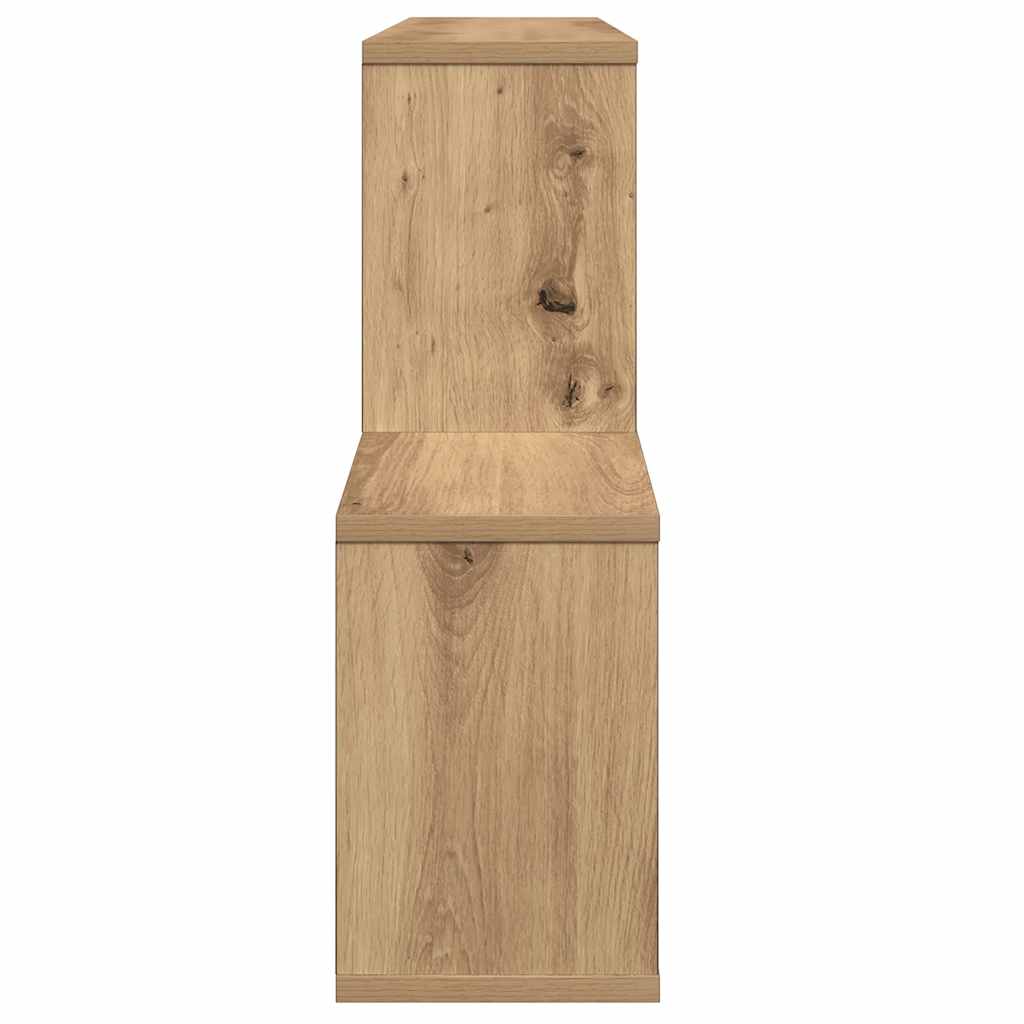 Wandregal Weiß 100x18x53 cm Holzwerkstoff
