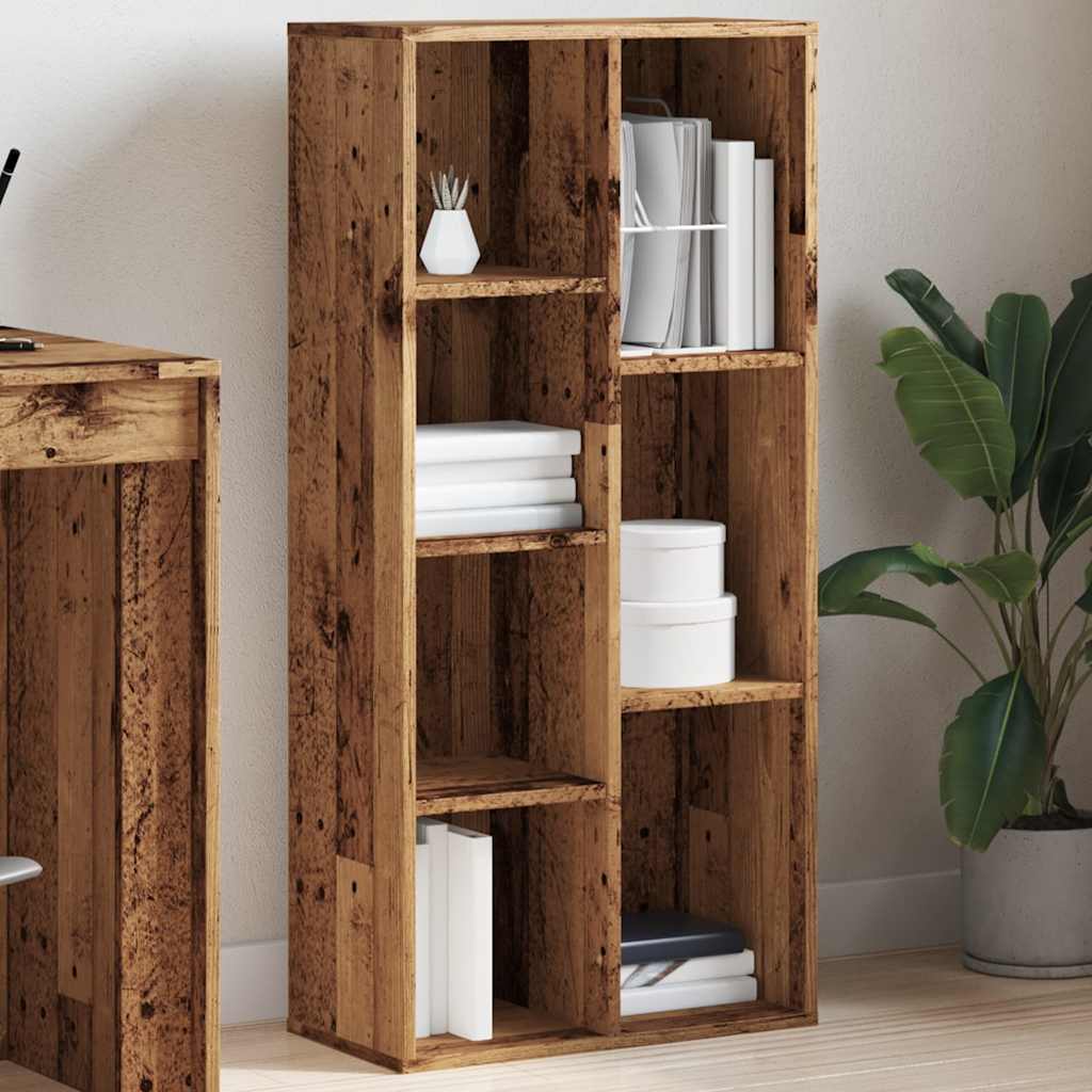 Bücherregal Weiß 50×25×106 cm Holzwerkstoff