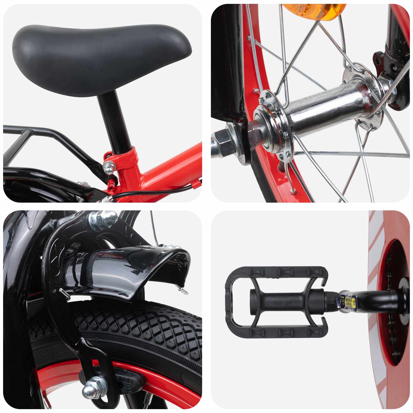 Kinderfahrrad 12 Zoll für 2-4 Jahre alt Himmelblau