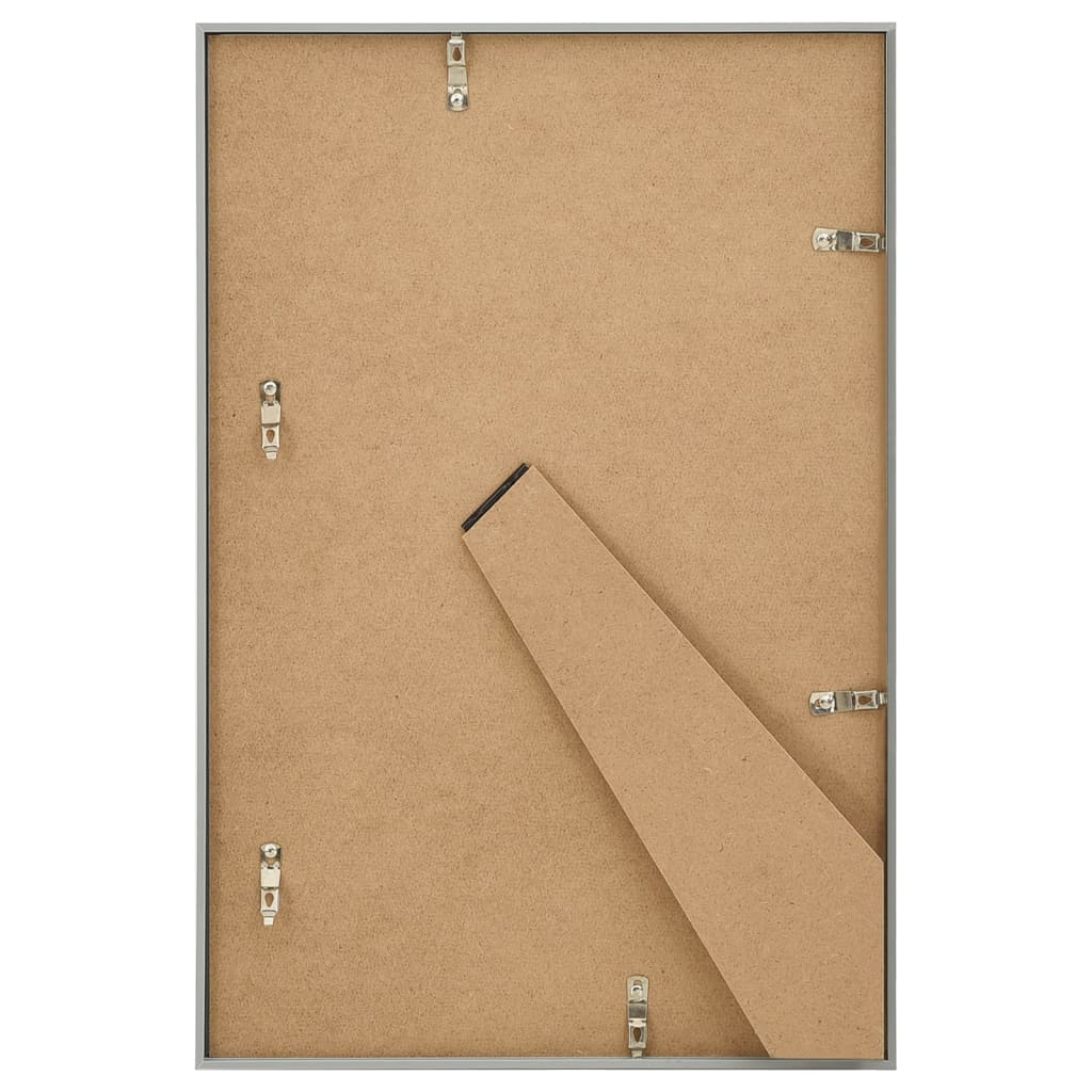 Bilderrahmen Collage 3 Stk. für Tisch Silbern 13x18 cm MDF