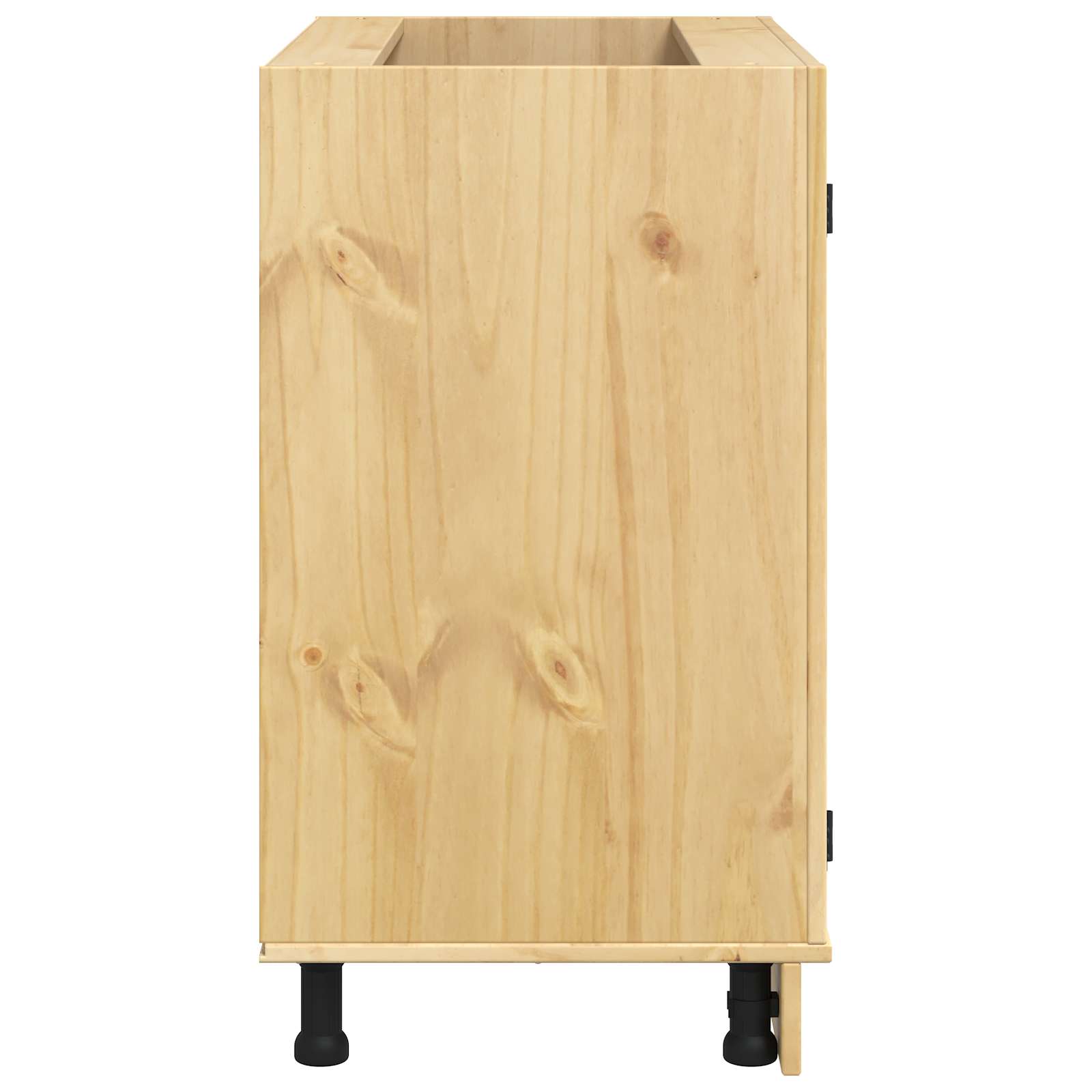 Schrank SKI Honigbraun 60 x 46 x 81,5 cm Massives Kiefernholz