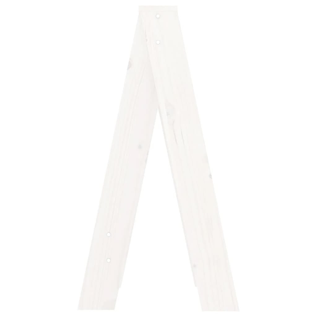 Hocker 2 Stk. 40x40x45 cm Massivholz Kiefer