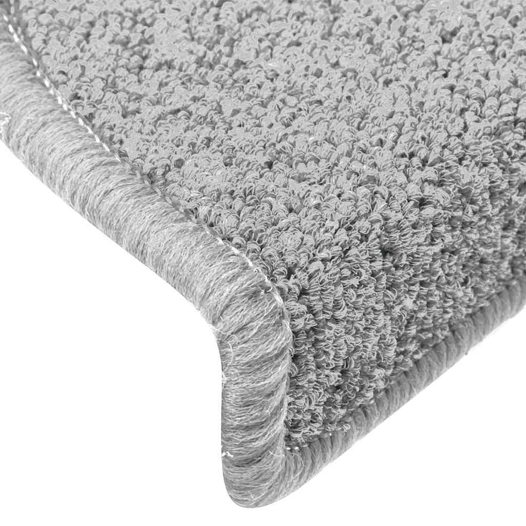 Stufenmatten 15 Stk. 56x17x3 cm Anthrazit Halbrund
