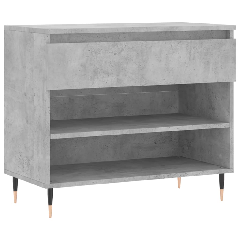 Schuhregal Weiß 70x36x60 cm Holzwerkstoff