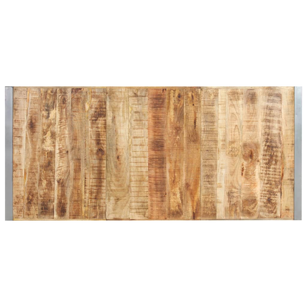 Esstisch 220x100x75 cm Massivholz Akazie