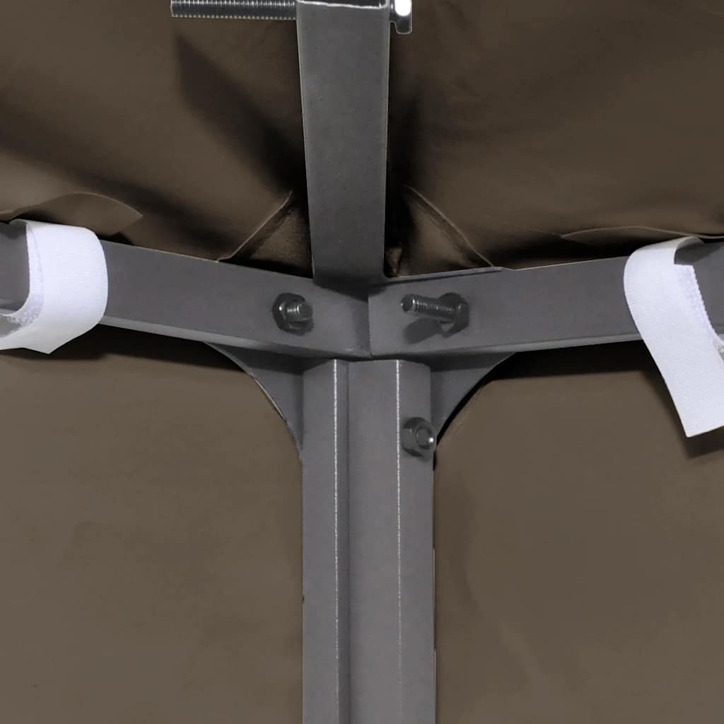 Pavillondach 310 g / m² 3x3 m Taupe