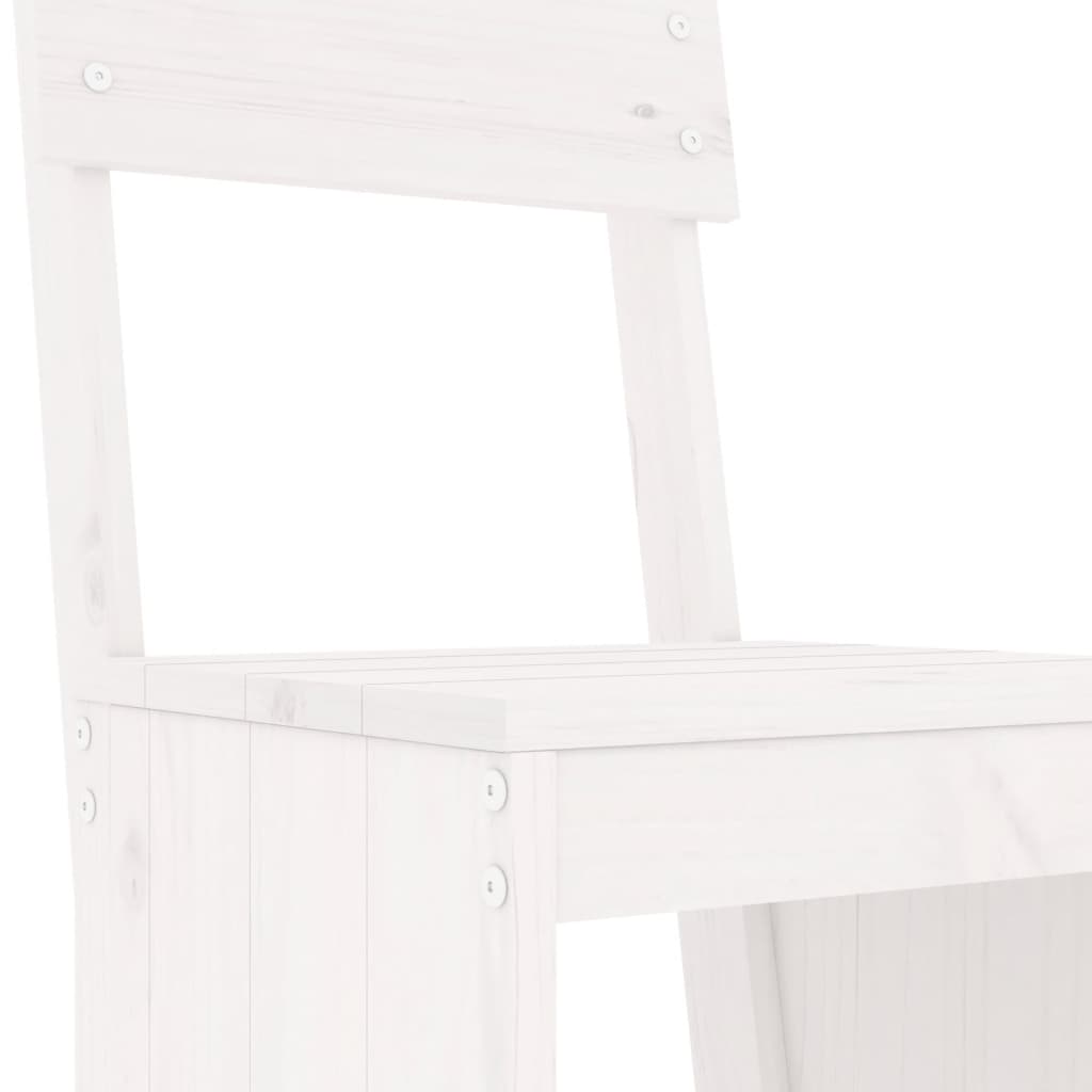 Barhocker 2 Stk. 40x42x120 cm Massivholz Kiefer