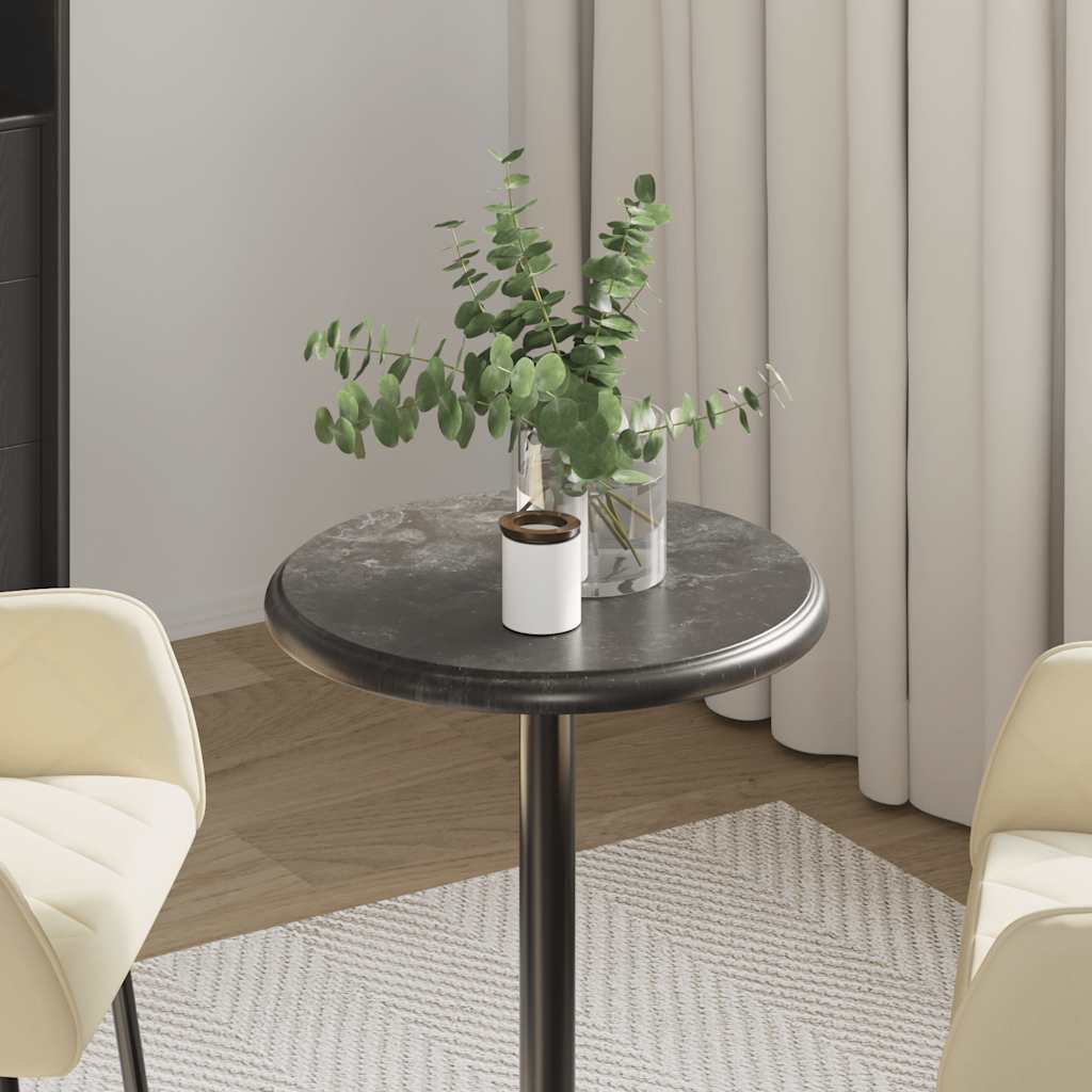 Tischplatte Creme Ø40x2,5 cm Marmor