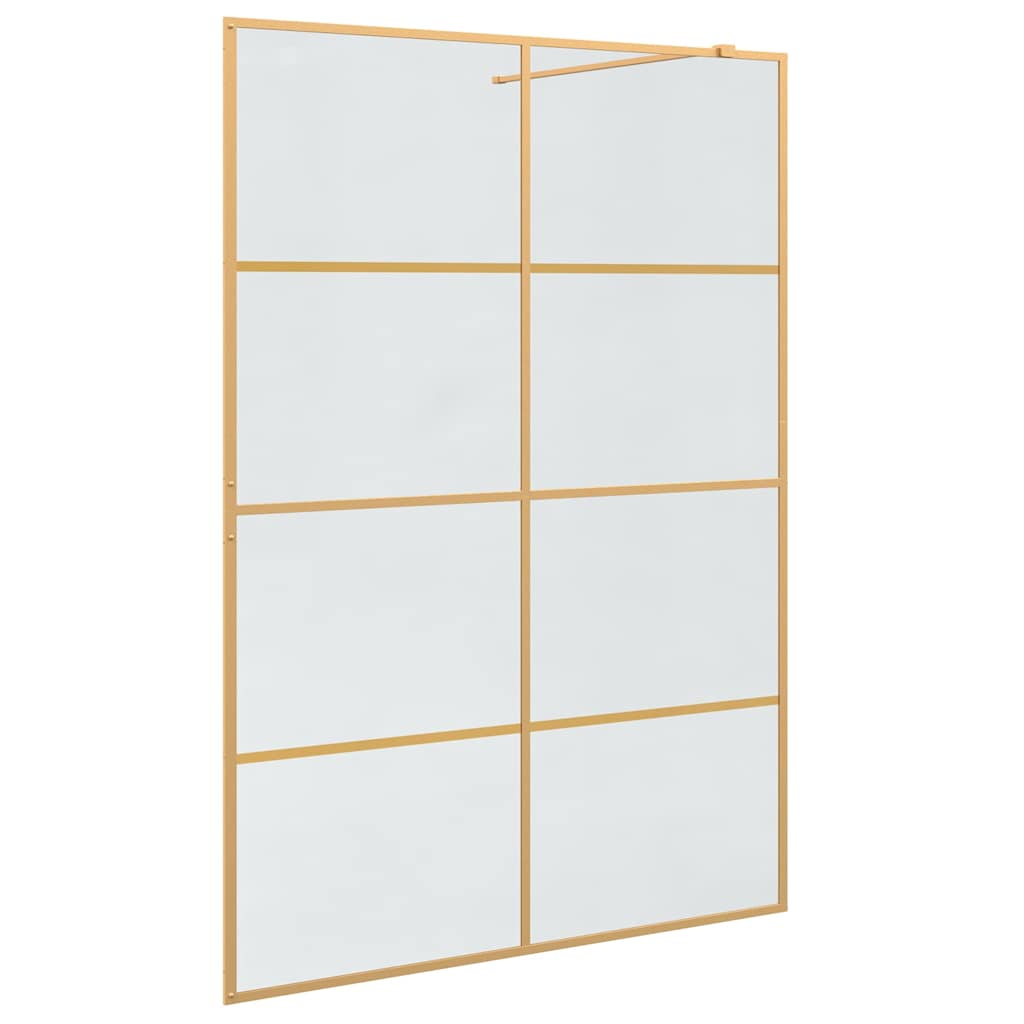 Duschwand für Begehbare Dusche mit Klarem ESG Glas 80x195 cm