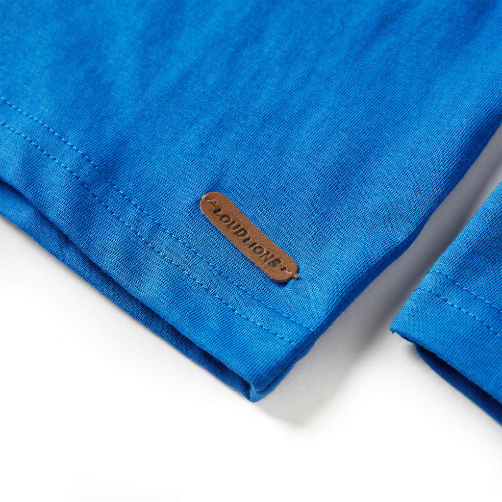 Kinder-Langarmshirt Dunkelrot 140