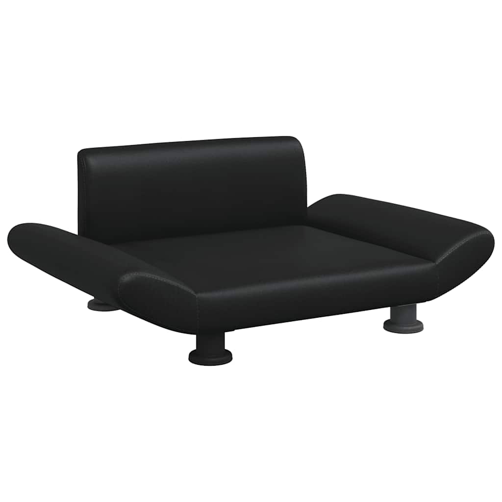 Hundebett Dunkelgrau 70x45x28 cm Stoff