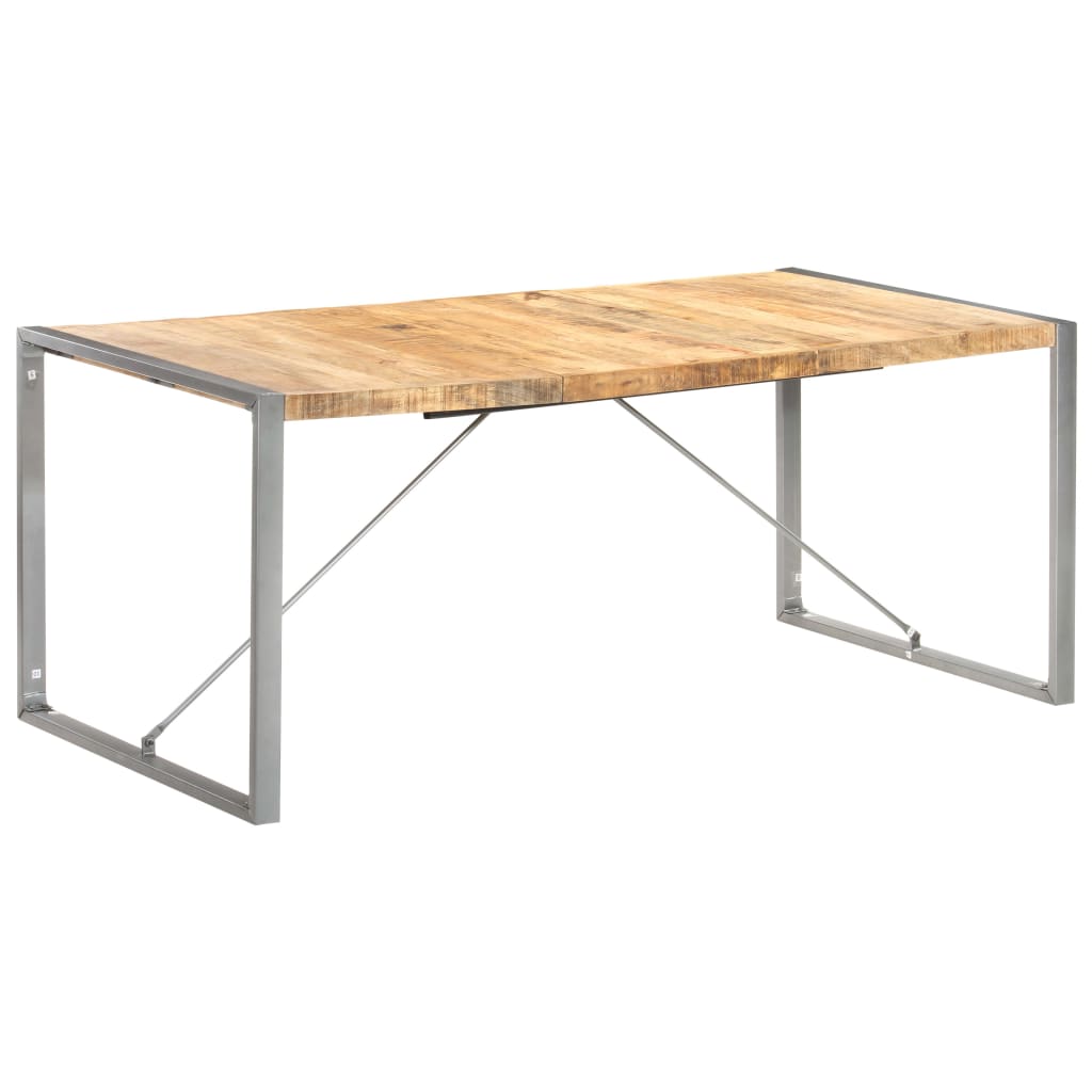 Esstisch 220x100x75 cm Massivholz Akazie