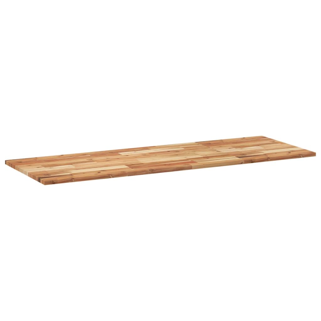 Schreibtischplatte Unbehandelt 60x50x2 cm Massivholz Akazie