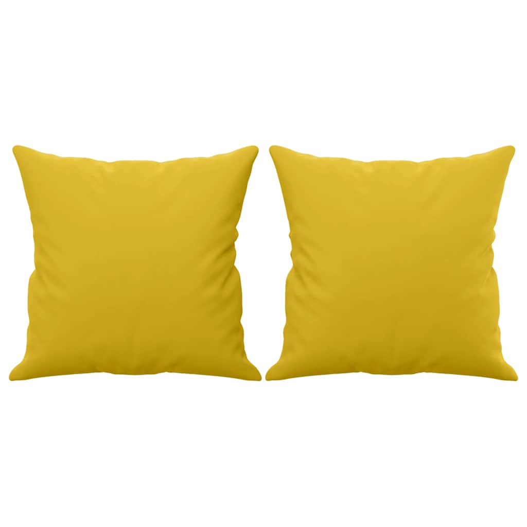 2-Sitzer-Sofa mit Zierkissen Dunkelgrün 120 cm Samt