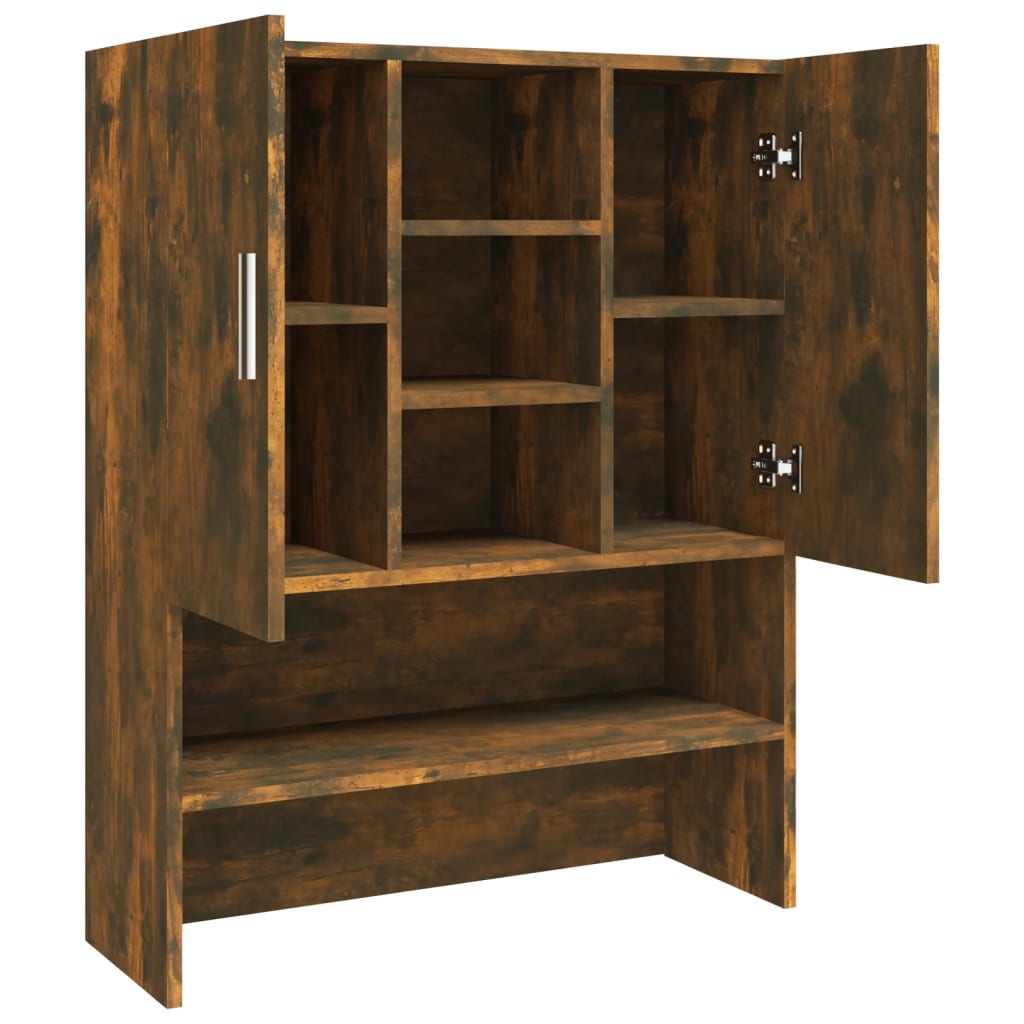 Waschmaschinenschrank Weiß 70,5x25,5x90 cm