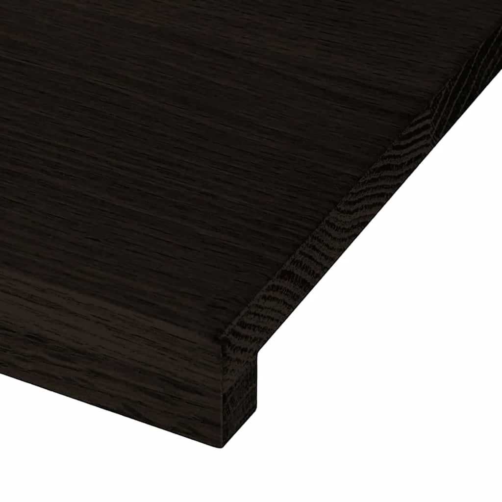 Treppenstufen 4 Stk. Unbehandelt 70x25x2 cm Massivholz Eiche