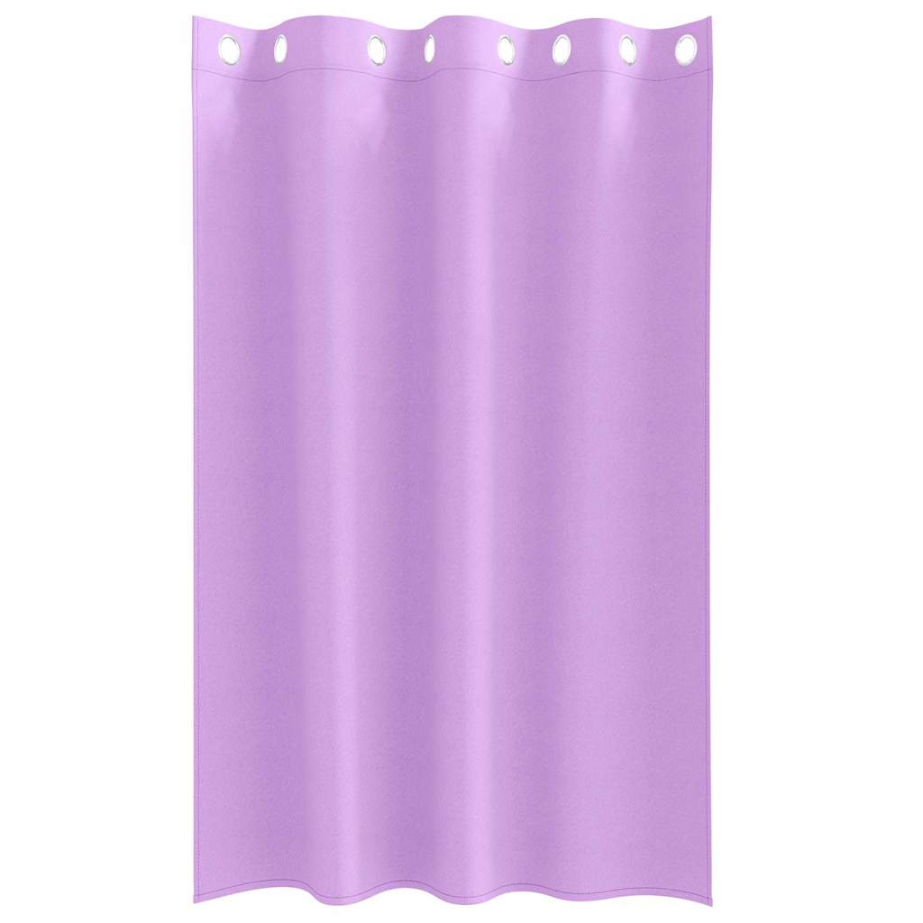 Verdunkelungs-Vorhänge mit Ringen 2 pcs Beige 140 x 140 cm