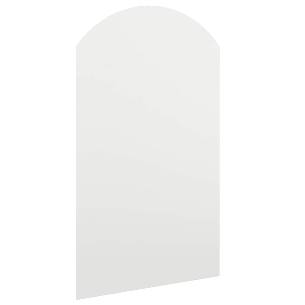 Spiegel mit LED-Leuchten 60x30 cm Glas Oval