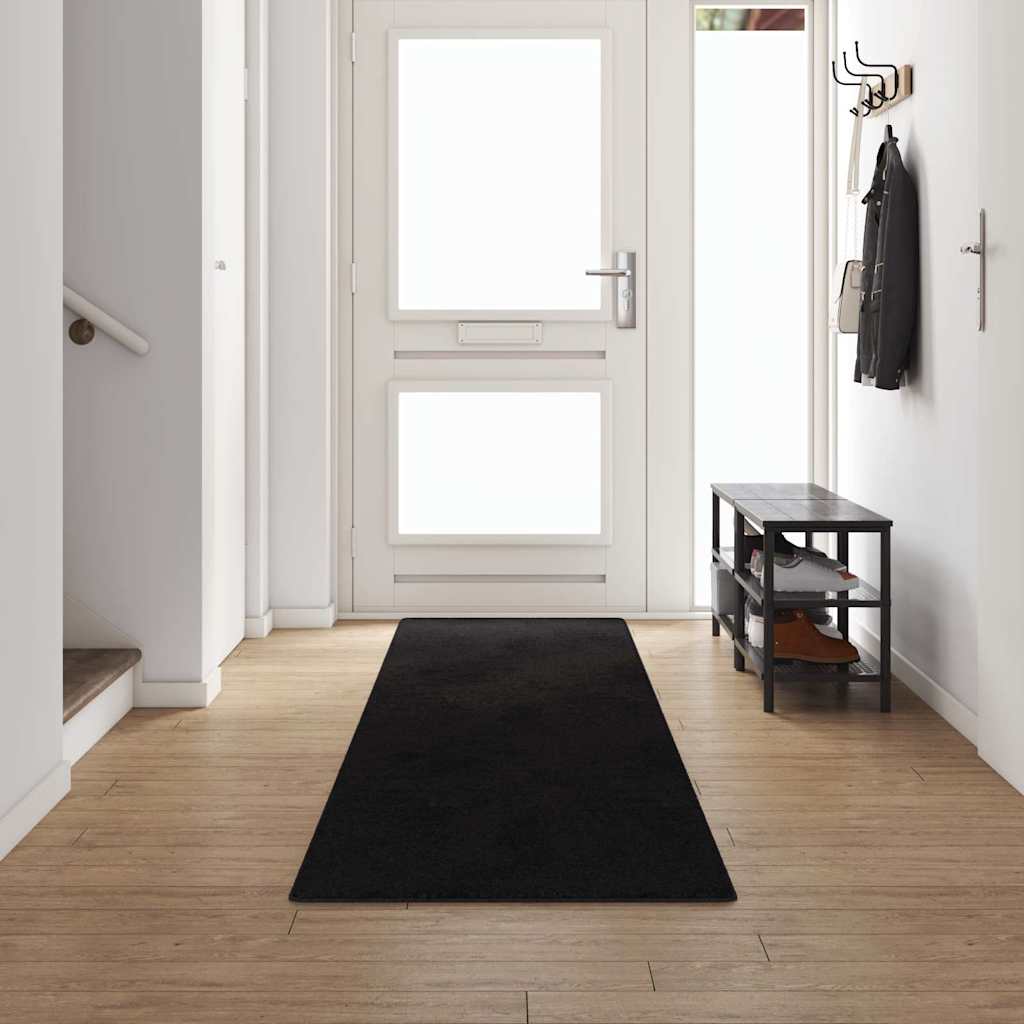 Teppichläufer Grau 50 x 100 cm 100% Polypropylen Tuft