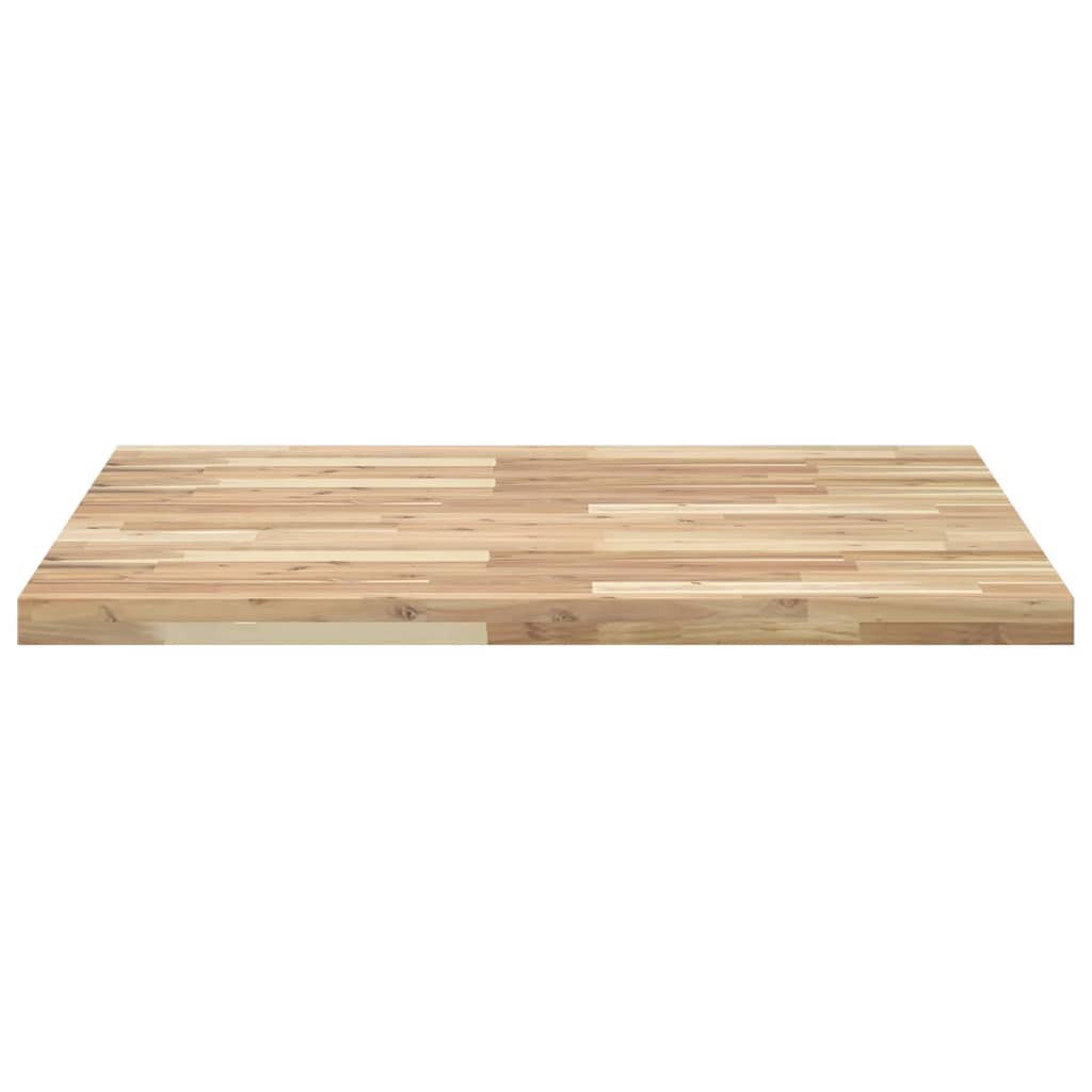 Tischplatte Rund Ø40x2 cm Massivholz Akazie
