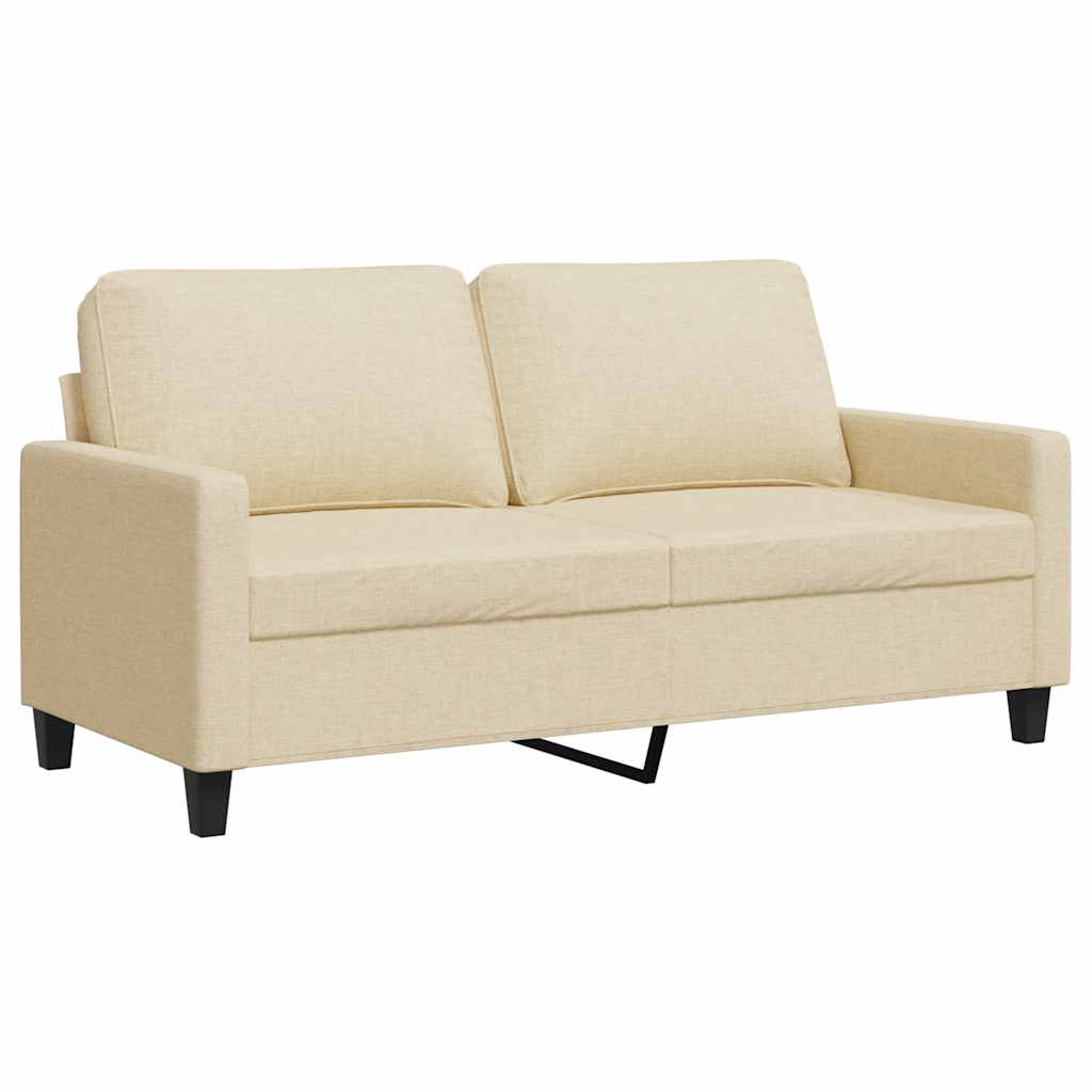 3-Sitzer-Sofa Hellgrau 180 cm Stoff