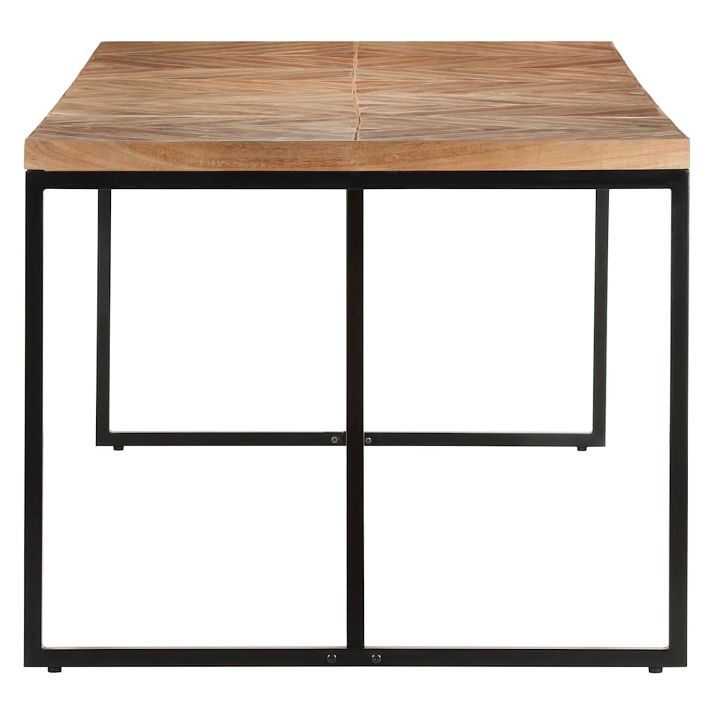 Esstisch 140x70x76 cm Massivholz Akazie und Mango