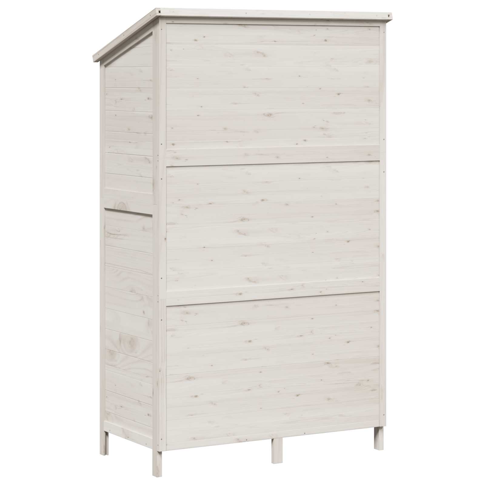 Gartenschuppen Natur 59 x 56 x 113,5 cm Massivholz aus Fichte