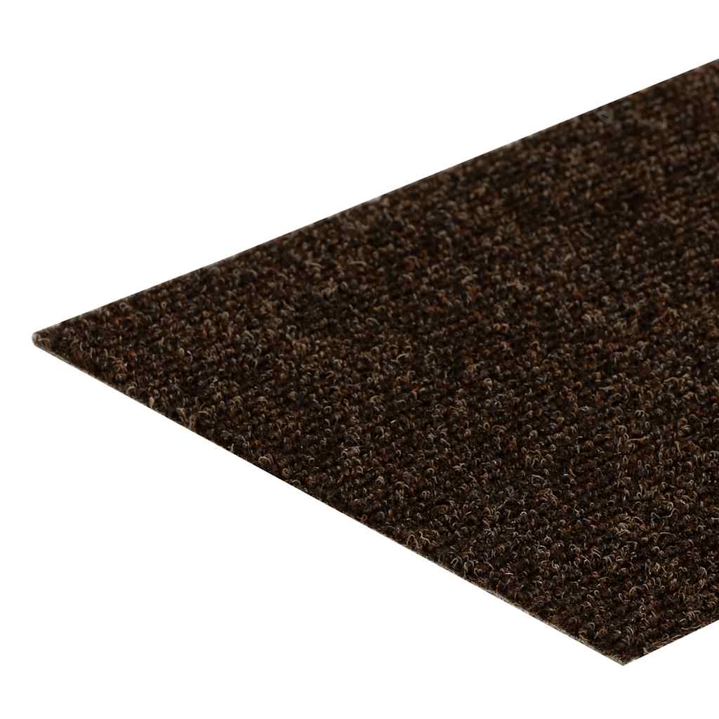 Stufenmatten Selbstklebend 15 Stk. 60x25 cm Hellbraun Rechteckig