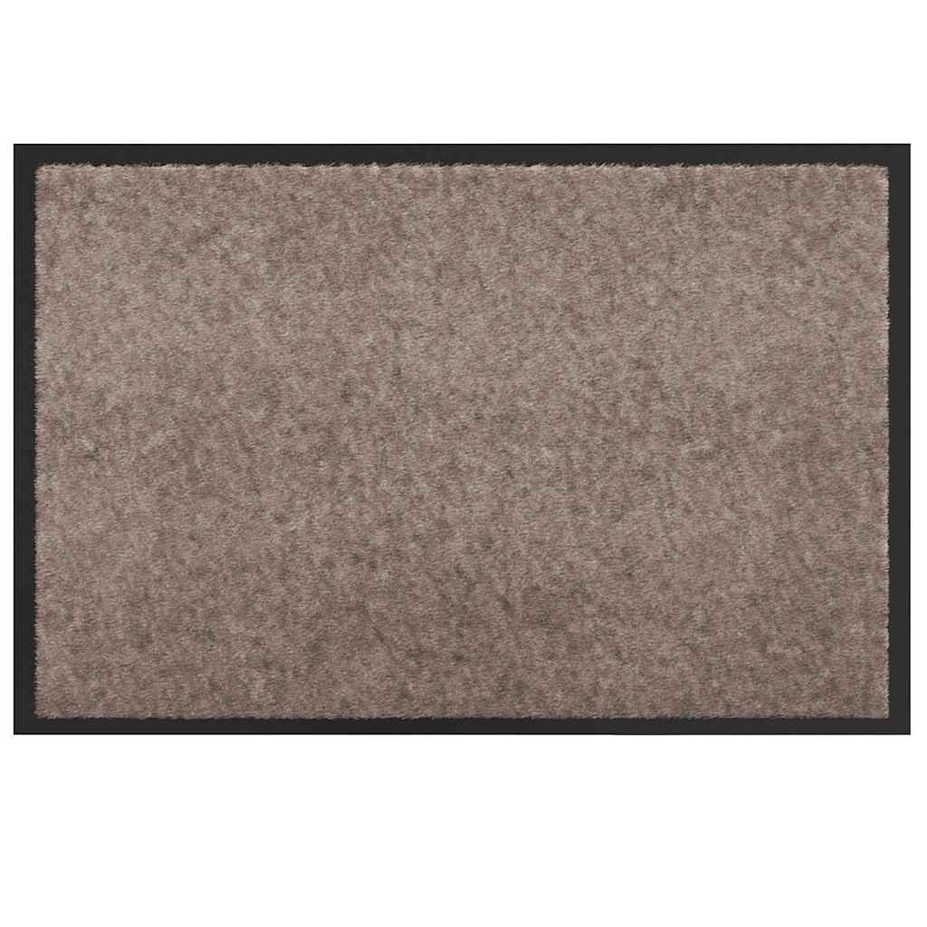 Fußmatte Anthrazit 60 x 40 x 1,2 cm Teddystoff
