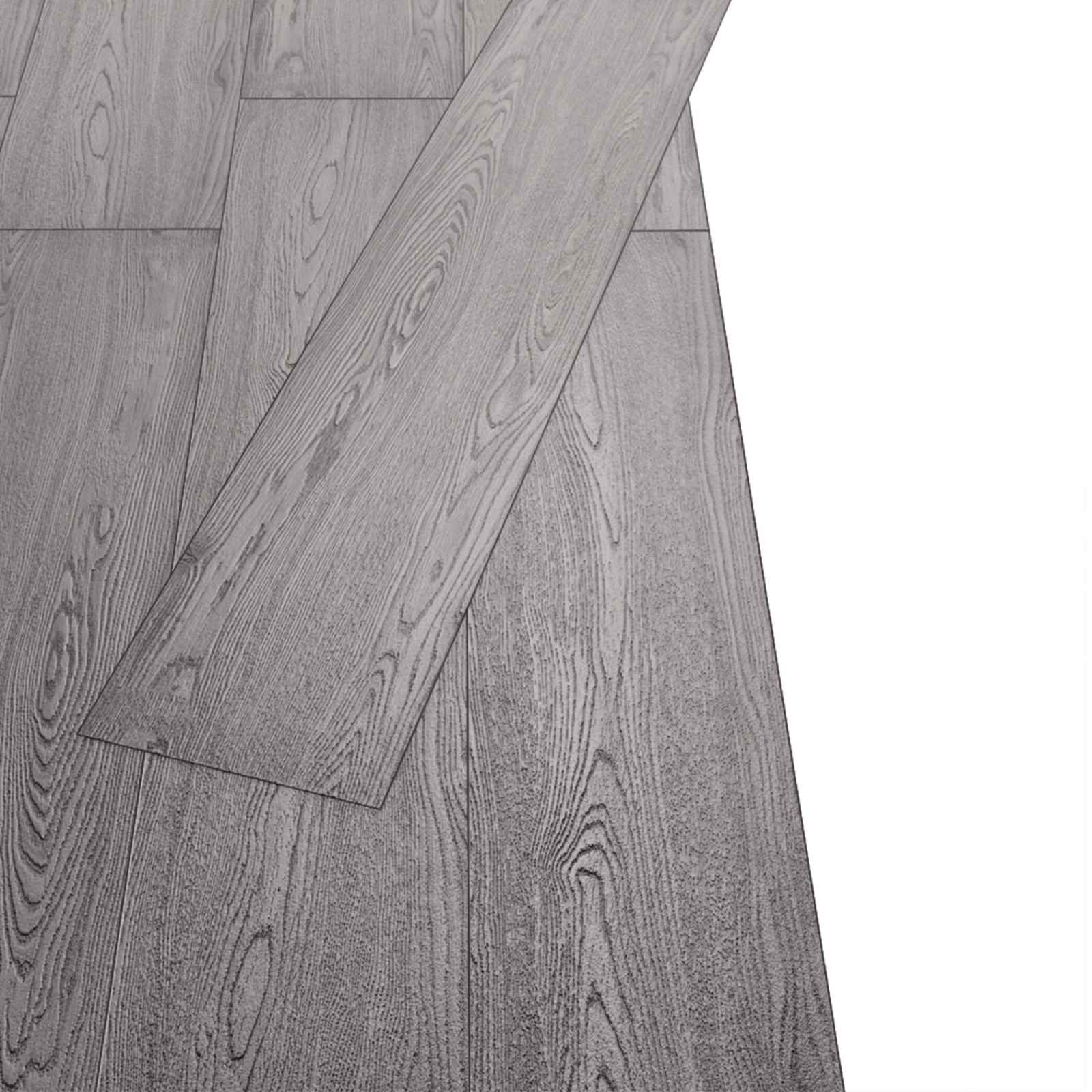 Bodenplanken 18 pcs Walnussbraun 5,26 m² PVC