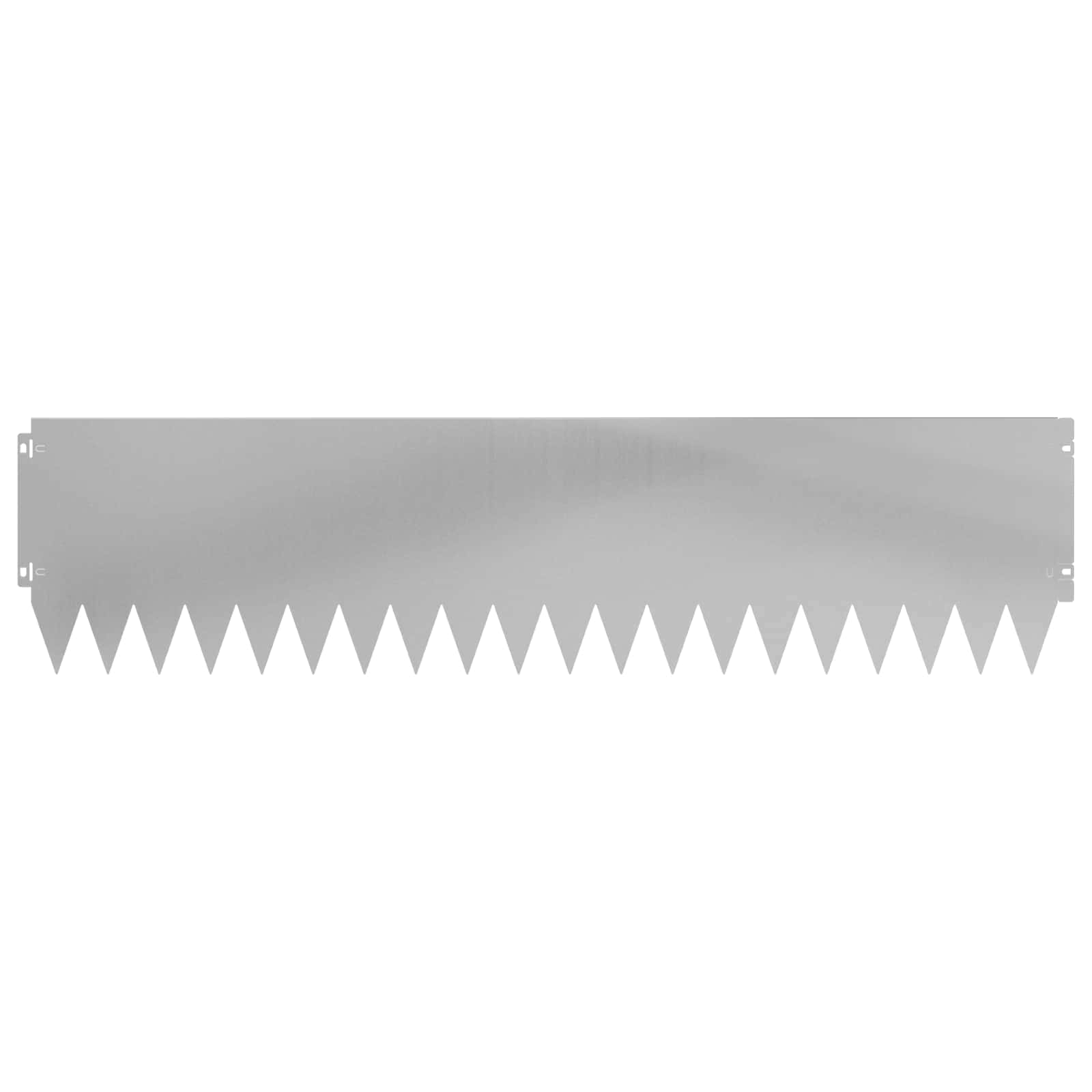 Raseneinfassung 10 pcs 103 x 10 cm Stahl Schwarz
