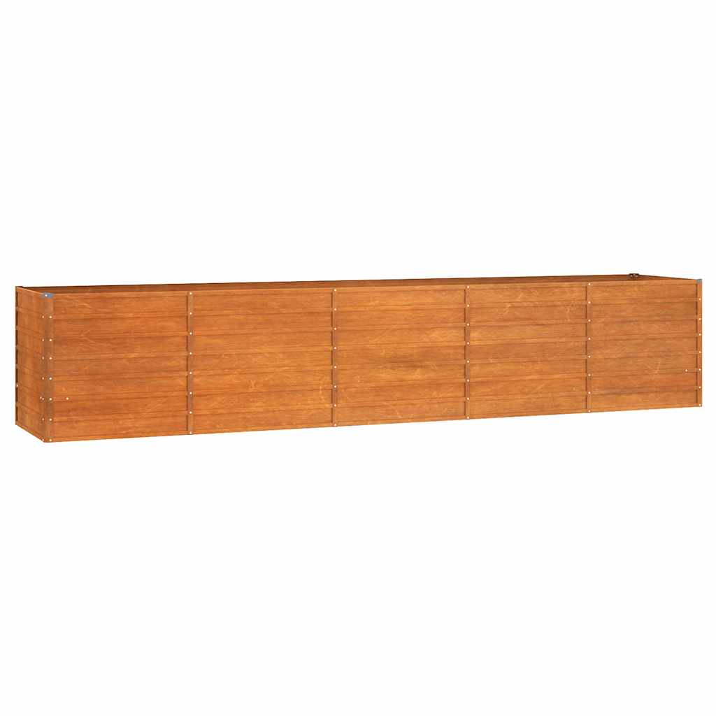 Hochbeet Rostig 100x100x77 cm Cortenstahl