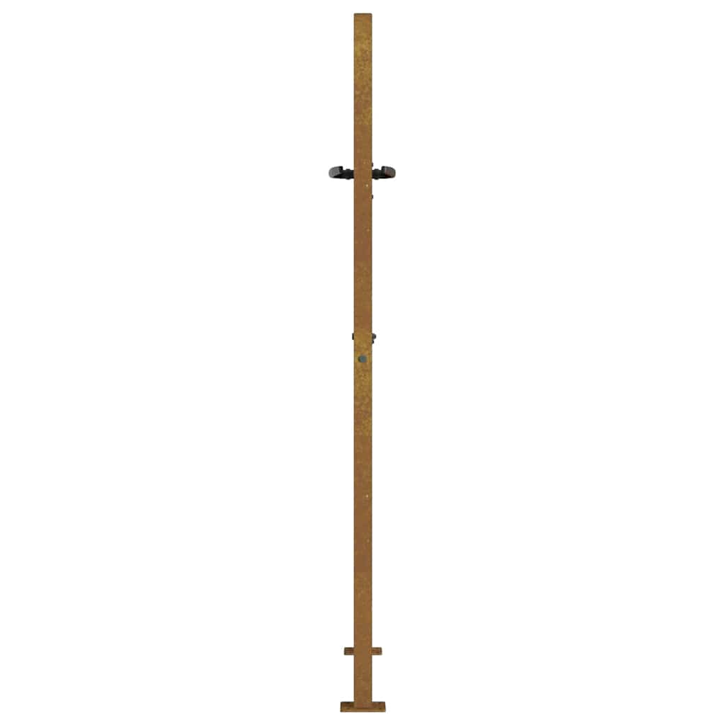 Gartentor 100x75 cm Cortenstahl Baumdesign