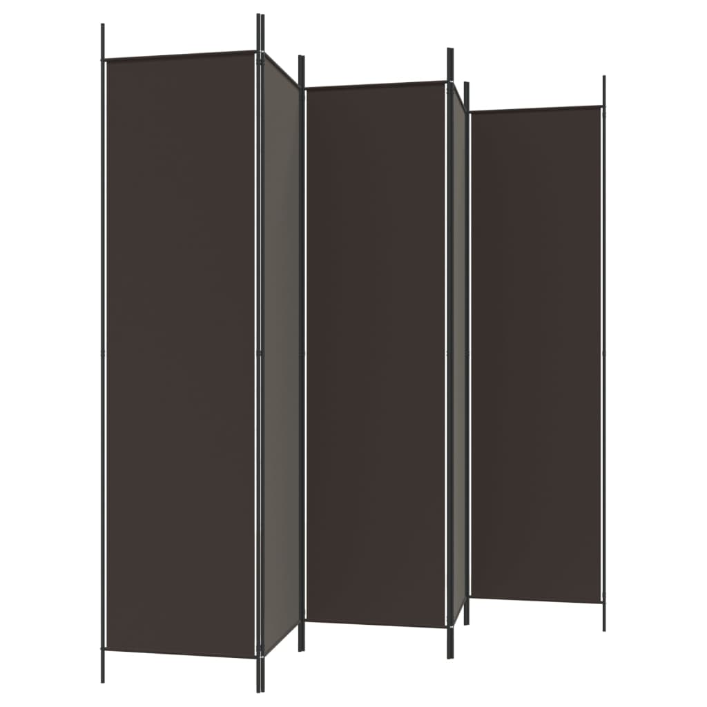 3-tlg. Paravent Schwarz 150x200 cm Stoff