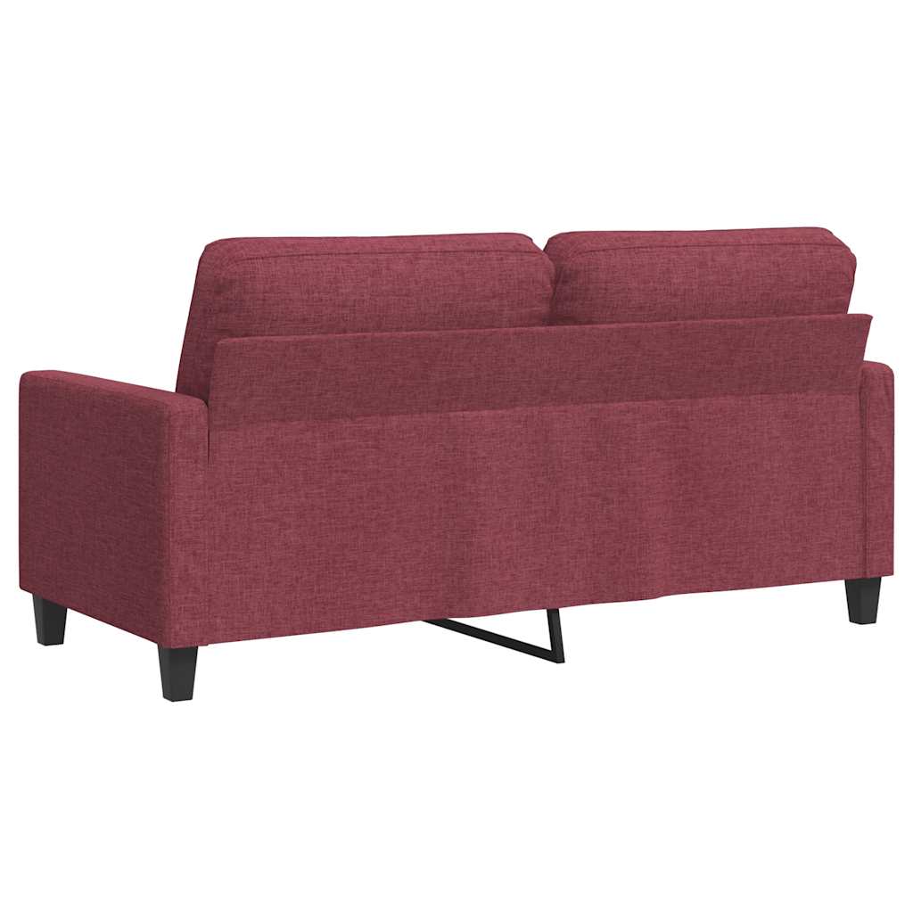 3-Sitzer-Sofa Hellgrau 180 cm Stoff