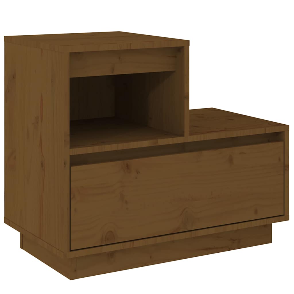 Nachttisch 60x34x51 cm Massivholz Kiefer